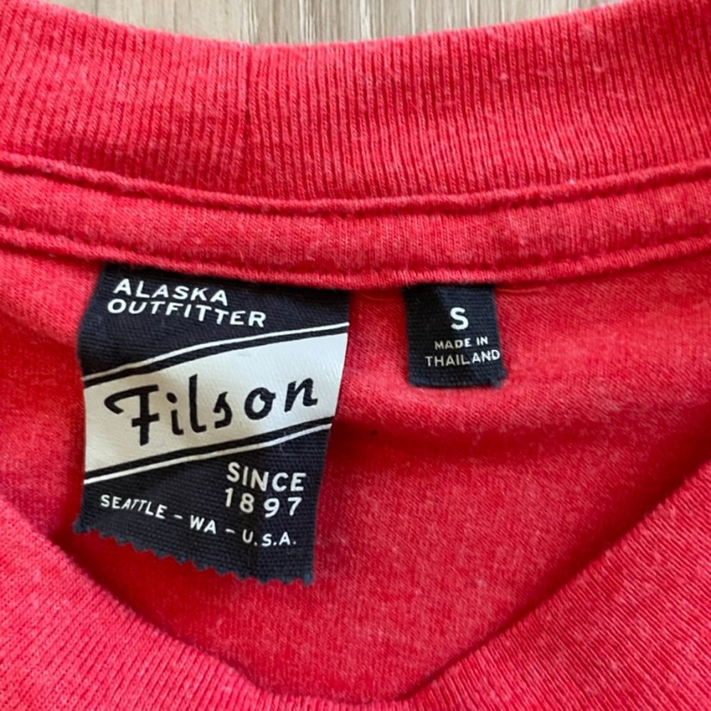Filson | Red Logo Tee - Picture 3 of 5